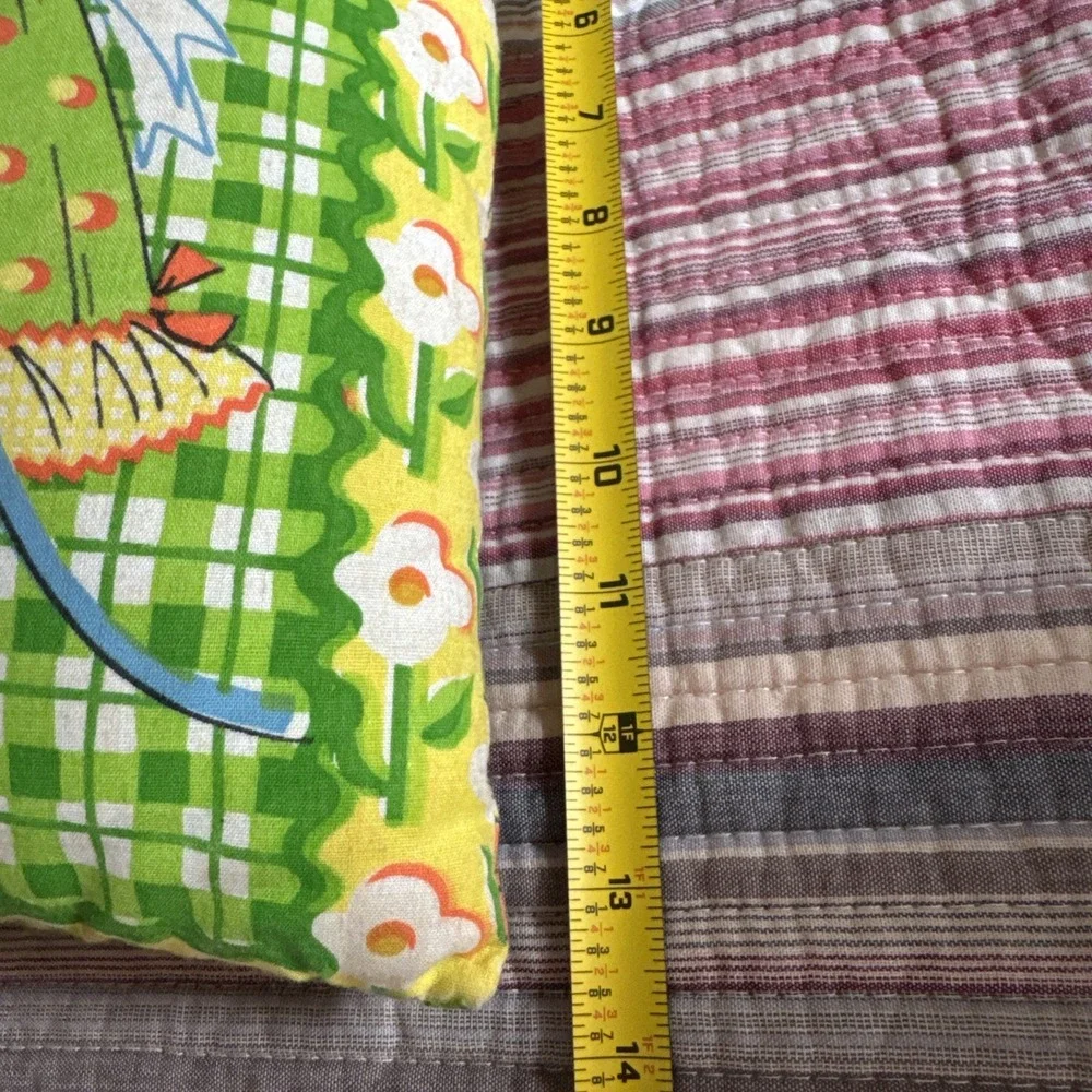 Vtg Sears Katie's Patchwork Pillow Featured in Stranger Things MCM
